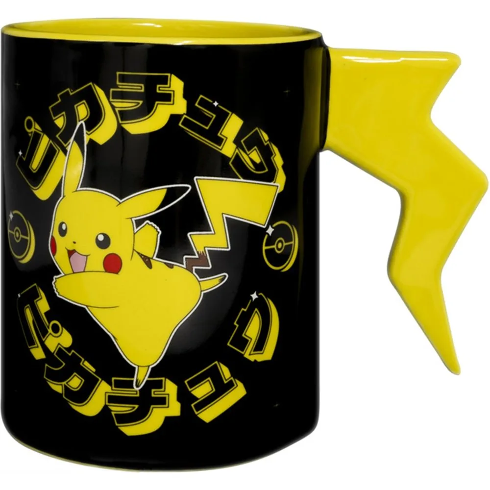 Taza asa 3D Pikachu rayo Pokemon - Abysse Corp - FashionsVida
