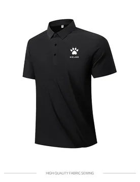 KELME Polo Shirt Men's Summer Seamless Ice Silk Quick-Drying Short-Sleeved Collar T-Shirt for Casual Fitness and Breathable Top - Aliexpress - FashionsVida