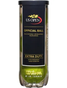 Bote de 3 pelotas de tenis US Open - Wilson - FashionsVida