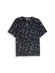 Blouse printed shortsleeves female