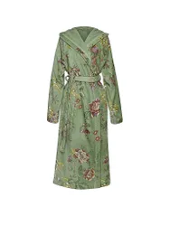 Damen Bademantel SECRET GARDEN Green grün S Damen