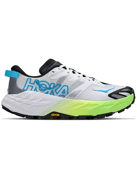 Chaussures de trail - Speedgoat 7 W Frost/Neon Yuzu - Taille 41 1/3 - Gris - Hoka - FashionsVida