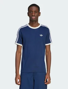 T-SHIRT DROP NEEDLE 3-STRIPES XL Night Indigo - Adidas - FashionsVida