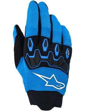 Guanti Moto Cross Enduro Full Bore V2 blu nero taglia XL - Alpinestars - FashionsVida