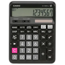 Casio Calcolatrice Dj-120d Plus