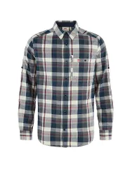 FJÄLLRÄVEN Herren Hemd Fjällglim Flannel Funktion dunkelblau L M