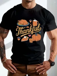 Turkey Graphic T-Shirt 100% Cotton O-Neck Short Sleeve Summer Casual Mens T-shirt Streetwear