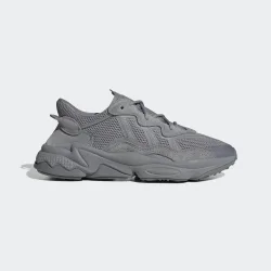 Unisex Ozweego Shoes - Grey Leather - Size Uk 9