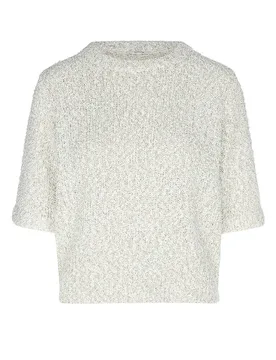 Opus Pullover PAMOS crema 38 - Opus - FashionsVida