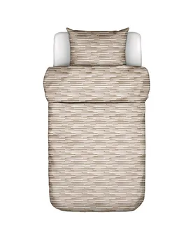 Ropa de cama de satén SVALI 70x90 / 140x200cm Oatmeal camel - Marc O'Polo - FashionsVida