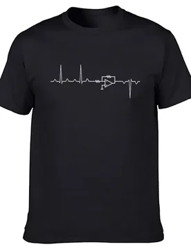Electrical Engineering Heartbeat Funny T Shirts Graphic Streetwear Short Sleeve O-Neck Harajuku T-shirt Mens Clothing - Aliexpress - FashionsVida