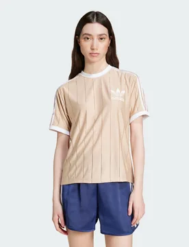 T-shirt adicolor 3-Stripes Pinstripe S Magic Beige - Adidas - FashionsVida