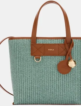 Tote mini en woven colorblock - Furla - FashionsVida