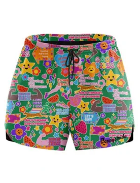 Unisex Positive Pants Classic Shorts - - Size: S - happystride - FashionsVida