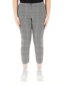 Pantalone a quadri GRIGIO 23 - PERSONA by MARINA RINALDI - FashionsVida