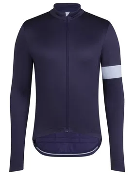 Maglia A Maniche Lunghe Classic Navy Purple / Arctic - Rapha - FashionsVida