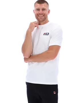 Aaron Graphic Short Sleeved Tee - XS - FILA - FashionsVida