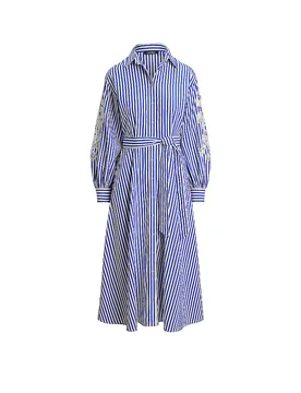 Midikleid LURVETTE azul 40 - Ralph Lauren - FashionsVida