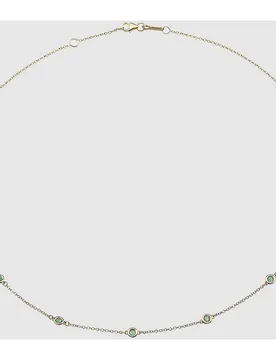 Collar de oro y esmeraldas - El Corte Inglés - FashionsVida