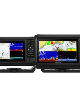 Echomap Uhd2 72cv Plotter With Transducer&cartography Black One Size unisex - Garmin - FashionsVida