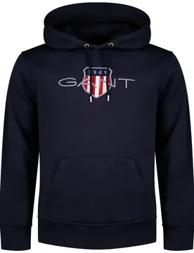 Sweat à Capuche 2047087 Evening Blue XL - Gant - FashionsVida