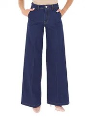 KOCCA Jeans a palazzo BLU SCURO 46