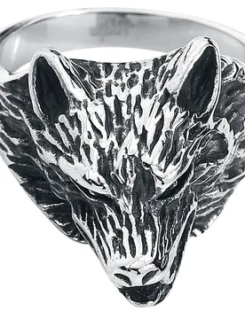 Gothic Ring - Wolf Packs - silberfarben - Unisex - unisex - etNox hard and heavy - FashionsVida