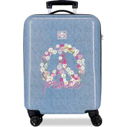 Maleta de cabina roll road peace rígida con capacidad de 34l