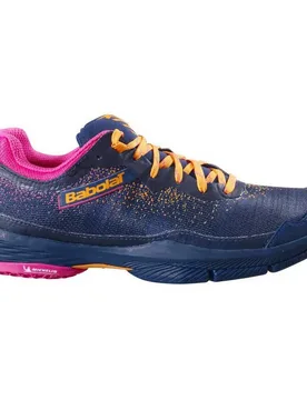 Jet Ritma All Court Shoes Insignia Blue / Pinkberry UK 4.5 - Babolat - FashionsVida