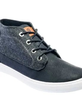 Baskets Canute Mid Black EU 46 - Iguana - FashionsVida