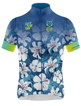 Maillot à Manches Courtes Flowers - OTSO - FashionsVida