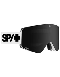 Masque de ski - Marauder Everwhite Happy Bronze Black Mirror + Happy LL Persimmon en Silicone - Blanc