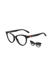 Occhiali da vista con clip MOL051CS-807 Donna