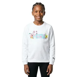 Felpa X Spongebob Crew White 12-24 Mesi