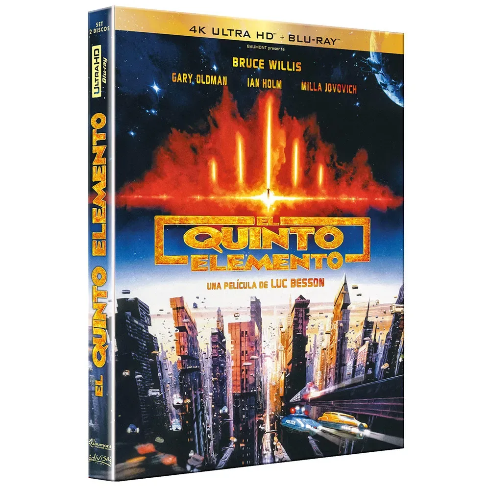 Blu-ray El Quinto Elemento 4k Multicolor One Size unisex - Divisa - FashionsVida