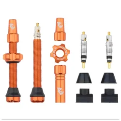Valvole Presta Tubeless Mm Orange