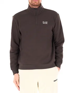 Felpa misto cotone MARRONE XXL - EA7 EMPORIO ARMANI - FashionsVida