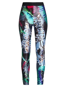 Leggings Damen Schwarz 26 Damen - Versace Jeans Couture - FashionsVida