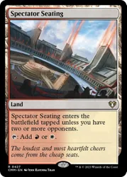 Spectator Seating Commander Masters