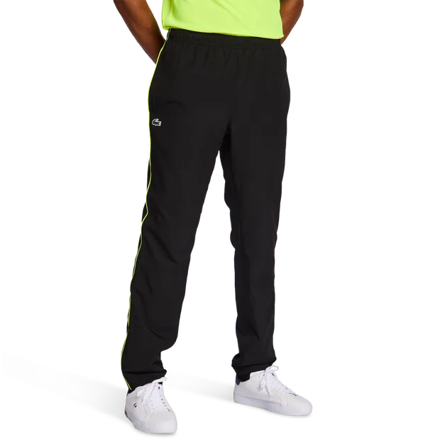 Diamond Weave Men Pants - Black - Size - Black - Size: Extra Large - Lacoste - FashionsVida