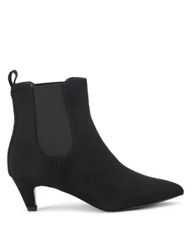 Womens Franca Ankle Boots - Black Fabric - Size Uk 5 - Carvela - FashionsVida