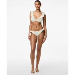 Braga de bikini con volante de mujer