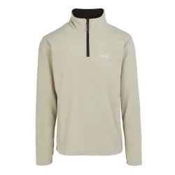 Great Outdoors Mens Thompson Half Zip Fleece Top (Abbeystone) - Beige - Size Medium