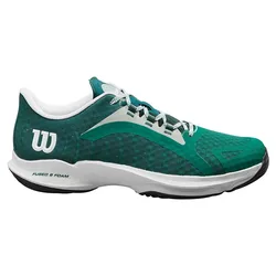 Hurakn Pro Padel Shoes Evergreen / White / Black UK 11.5