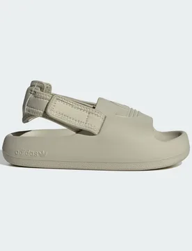 Kids Unisex Adifom Adilette Slides - Stone - Size Uk 12 Kids - adidas Originals - FashionsVida