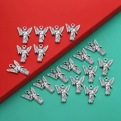 Pcs Archangel Michael Protection Pendant Charms 18x12mm Catholic Religious Jewelry for Rosary Bracelets