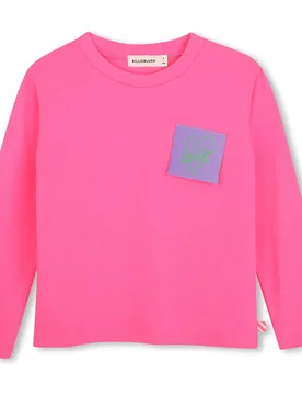 Maglietta A Maniche Lunghe U22368 Pink 12 Anni - Billieblush - FashionsVida