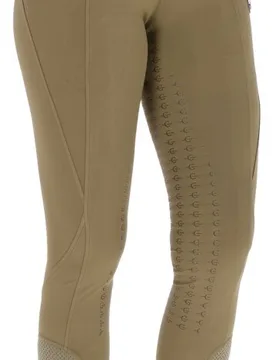 Damen Reitleggings RIDING TIGHTS F/S 2026 walnut 42/44 - Covalliero - FashionsVida