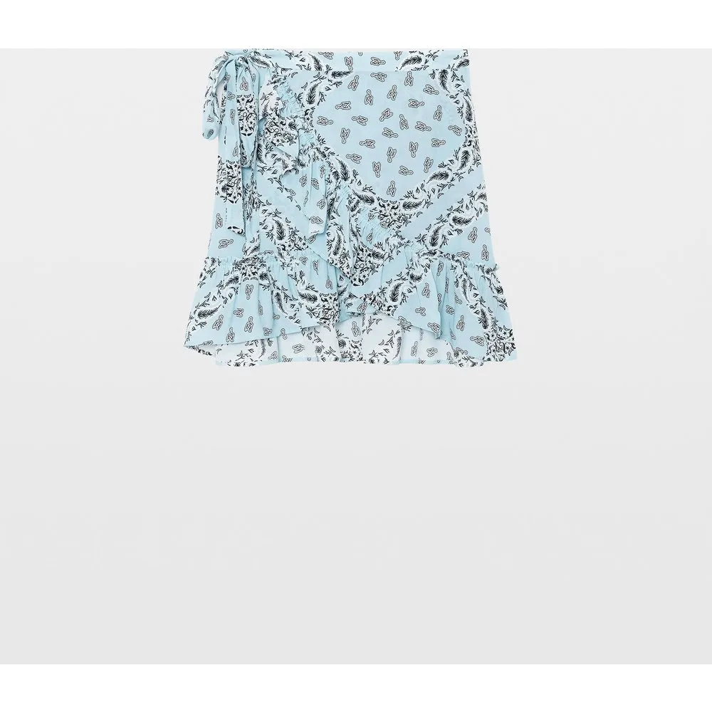 Zadig & Voltaire - Falda corta cruzada estampada - Zadig & Voltaire - FashionsVida