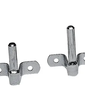 Transom Pintle Axis Silver 8 x 40 mm unisex - Plastimo - FashionsVida